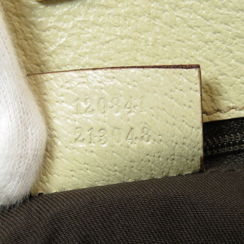 Gucci GG Canvas Eclipse Messenger Bag Brown - Picture 7 of 11